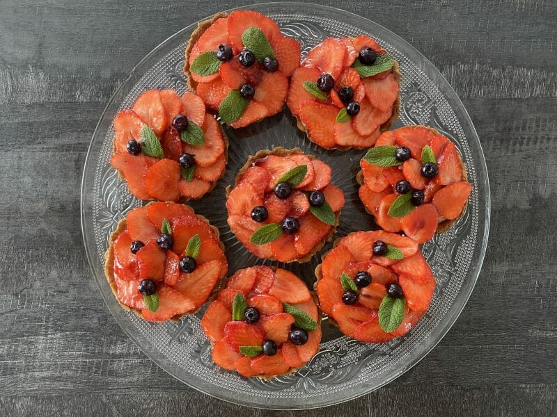 Cliquez pour zoomer ! Tarte aux fraises Thermomix par Milouch