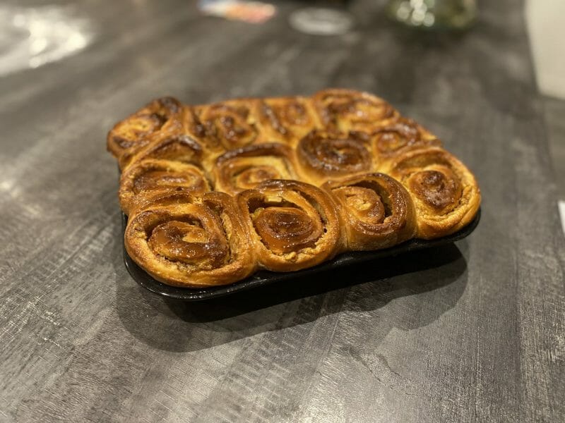 Cliquez pour zoomer ! Roulés aux pommes et à la cannelle Thermomix par Milouch