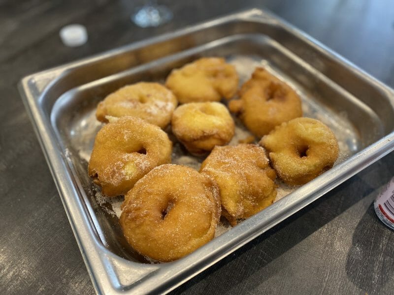 Cliquez pour zoomer ! Beignets aux pommes Thermomix par Milouch