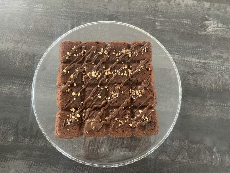 Cliquez pour zoomer ! Brownies Thermomix par Milouch