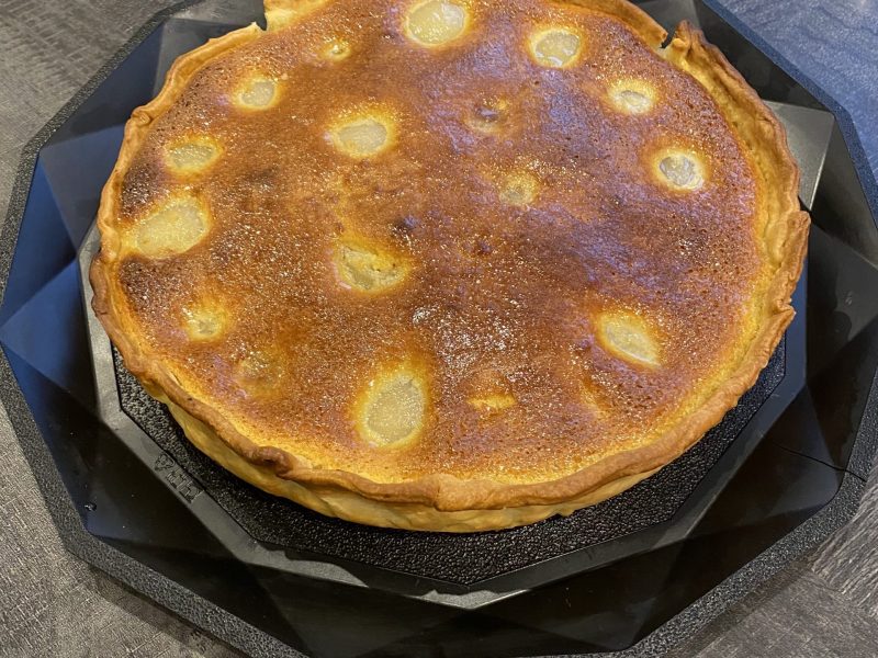 Cliquez pour zoomer ! Tarte amandine aux abricots Thermomix par Milouch
