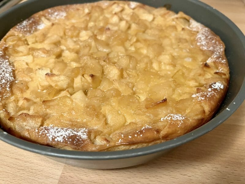 Cliquez pour zoomer ! Flognarde aux pommes Thermomix par PV
