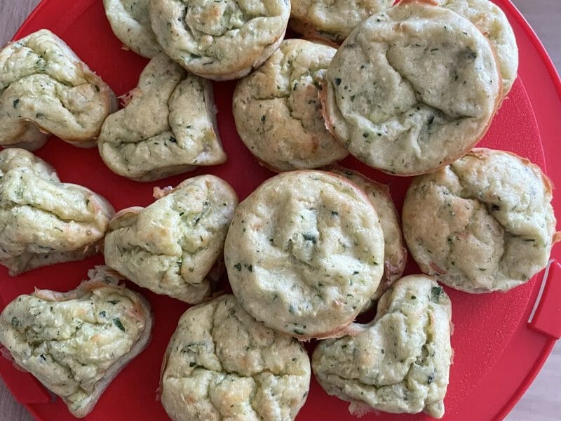 Cliquez pour zoomer ! Bouchées courgettes mozzarella Thermomix par Oliju87-