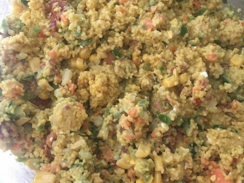 Cliquez pour zoomer ! Salade de couscous façon taboulé Thermomix par Oliju87-