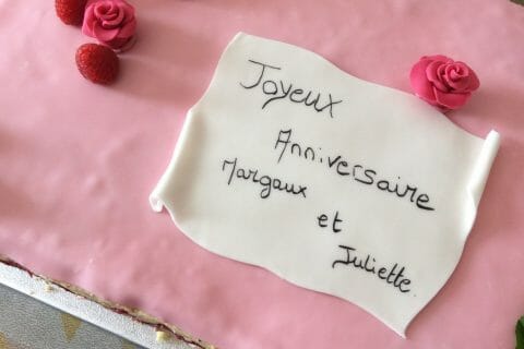 Cliquez pour zoomer ! Fraisier Thermomix par Cindy cuisine