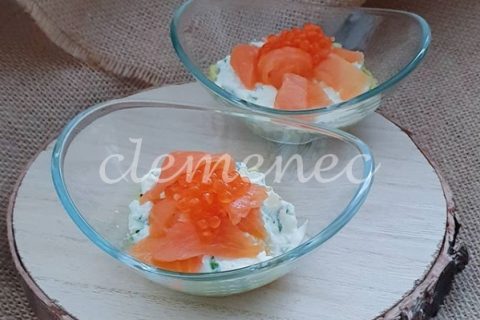 Cliquez pour zoomer ! Verrines saumon avocat au Thermomix