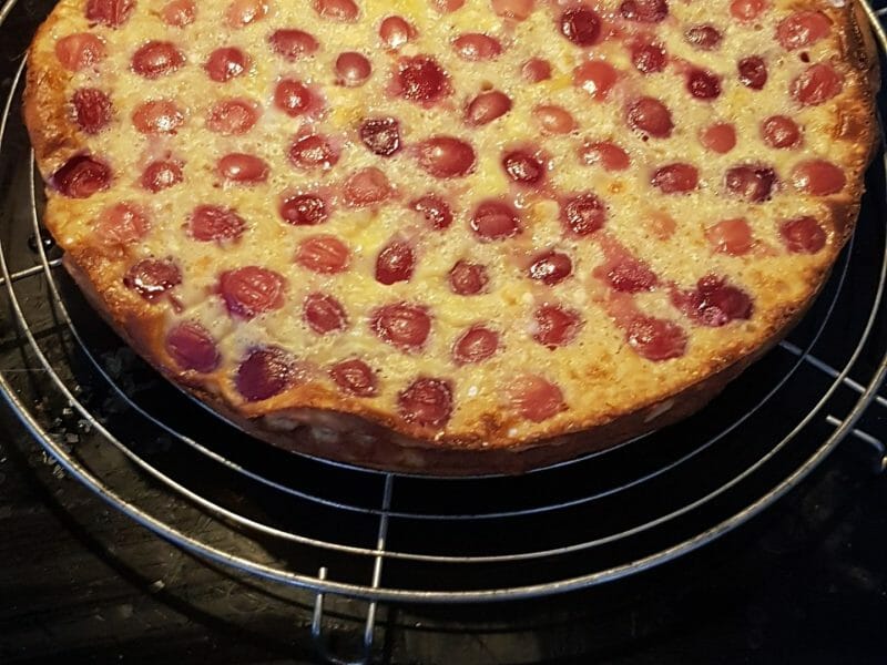 Cliquez pour zoomer ! Clafoutis aux cerises Thermomix par emmeline_9
