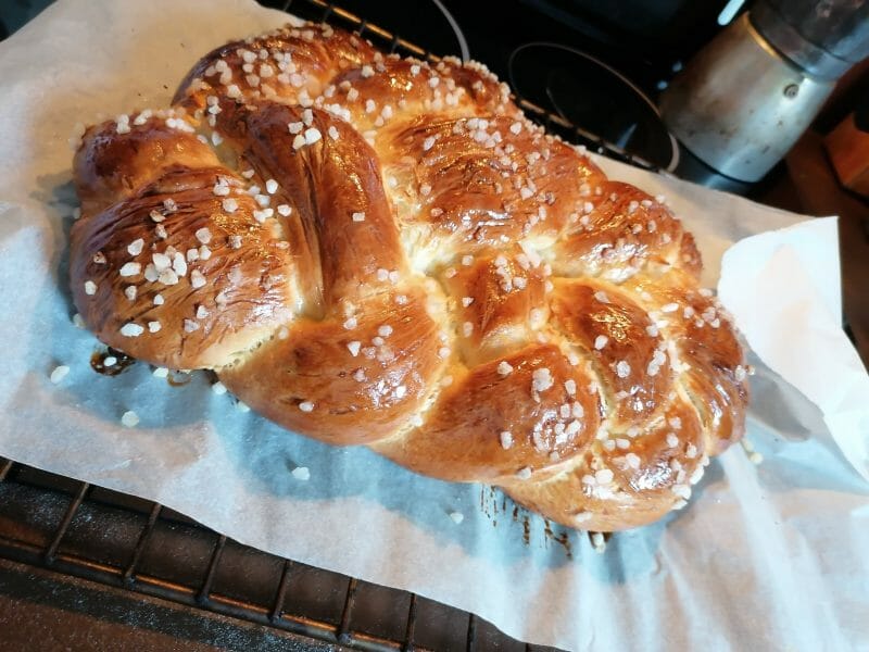 Cliquez pour zoomer ! Brioche tressée à la mie filante Thermomix par Lolobalili