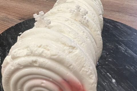Cliquez pour zoomer ! Bûche citron et framboises Thermomix par Lmc14