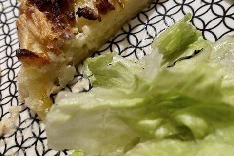 Cliquez pour zoomer ! Tarte aux pommes de terre et lardons Thermomix par fannyd08