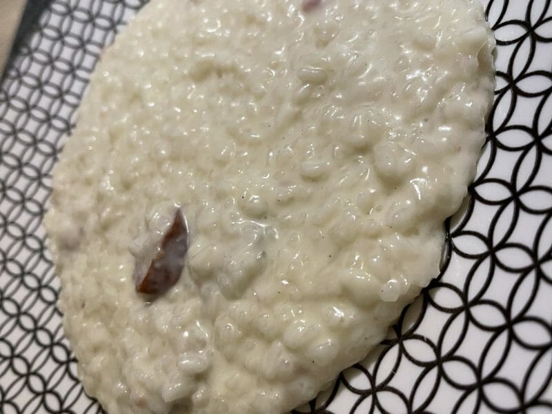 Cliquez pour zoomer ! Risotto à la saucisse fumée et au comté Thermomix par fannyd08