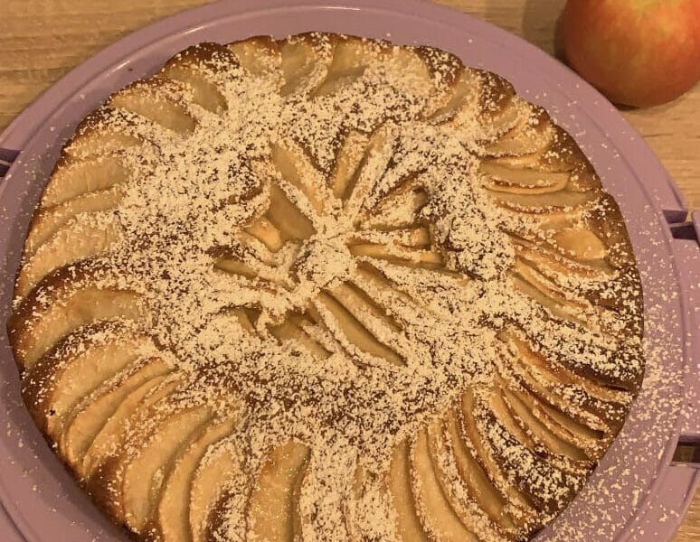 Cliquez pour zoomer ! Gâteau aux pommes et mascarpone Thermomix par Lilou6757