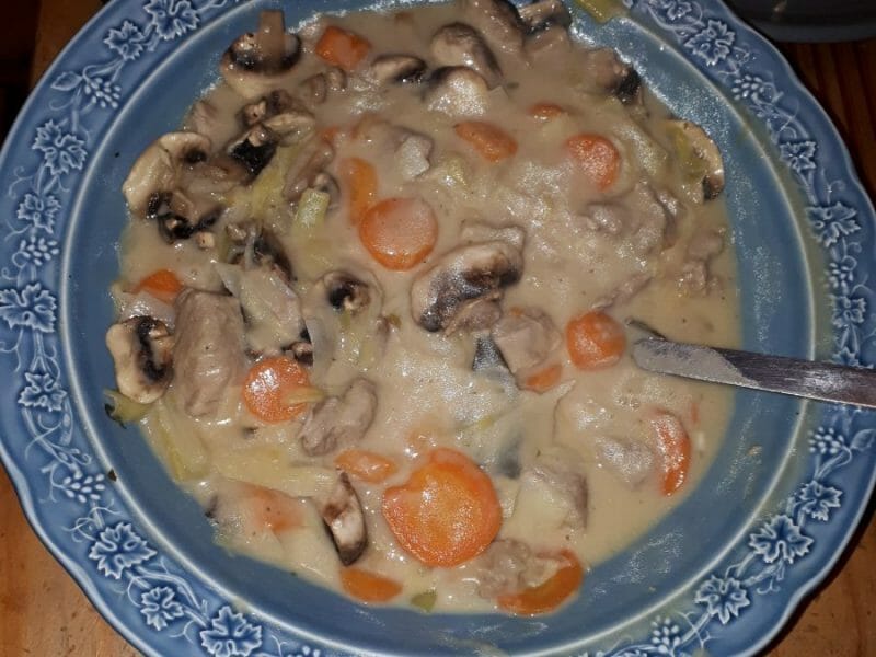 Cliquez pour zoomer ! Filet mignon façon blanquette Thermomix par Cigale84