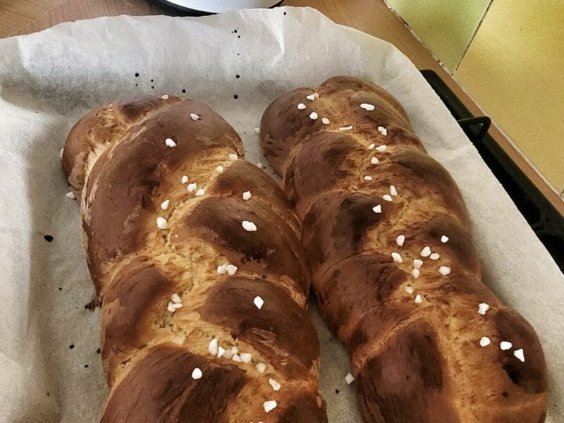 Cliquez pour zoomer ! Brioche tressée à la mie filante Thermomix par nadia_361