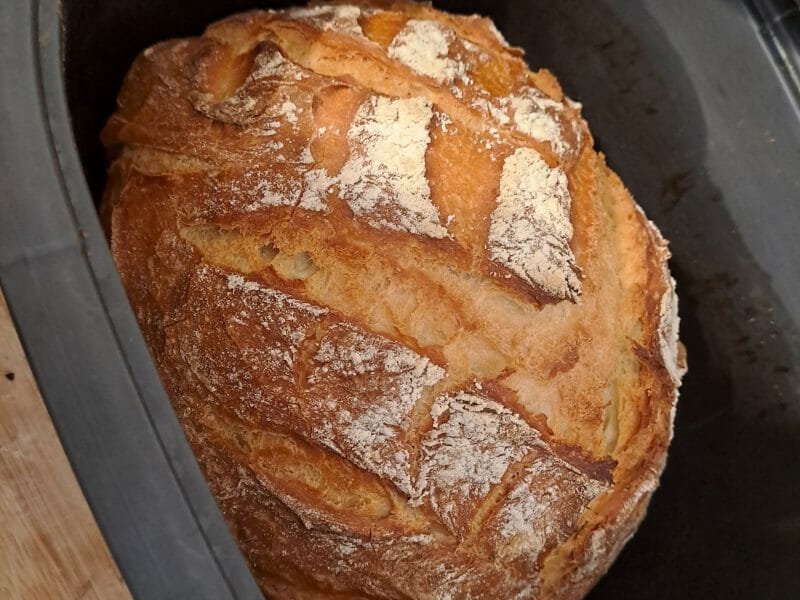 Cliquez pour zoomer ! Pain Cocotte Thermomix par amandinegcd44