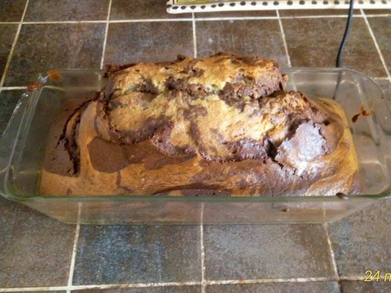 Cliquez pour zoomer ! Marbré au chocolat Thermomix par let1973