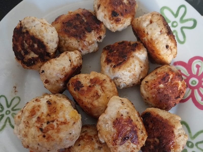 Cliquez pour zoomer ! Boulettes de poulet aux olives Thermomix par let1973
