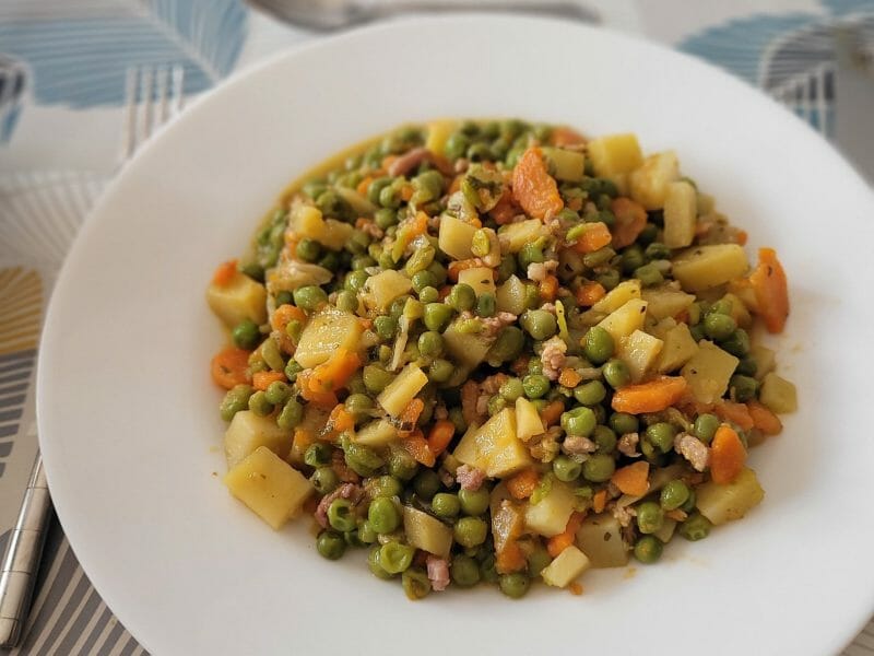 Cliquez pour zoomer ! Jardinière de légumes aux lardons Thermomix par aude_194