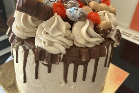 Cliquez pour zoomer ! Layer cake Kinder Bueno Thermomix par nawelle57100