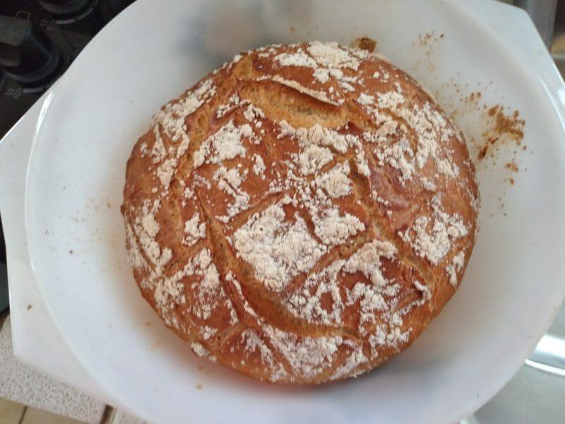 Cliquez pour zoomer ! Pain Cocotte Thermomix par flo440