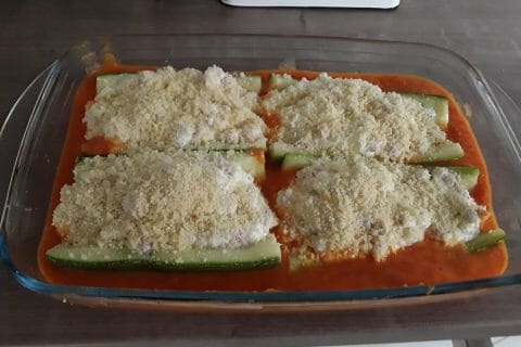 Cliquez pour zoomer ! Courgettes rondes farcies à la ricotta Thermomix par Jomaze