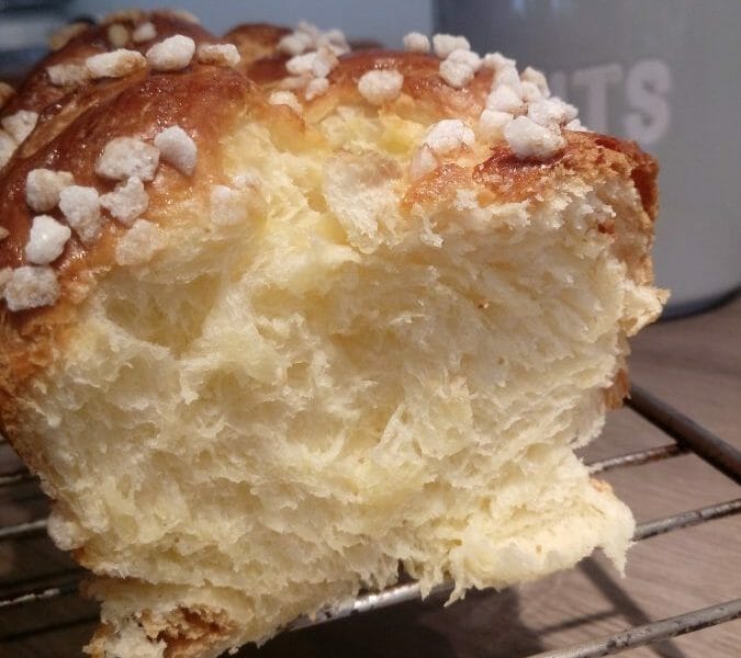 Cliquez pour zoomer ! Brioche tressée à la mie filante Thermomix par Jomaze