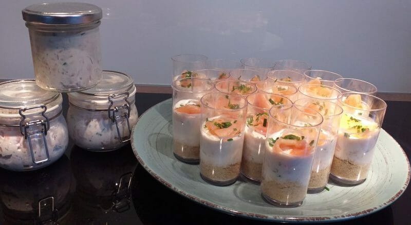 Cliquez pour zoomer ! Cheesecake au saumon sans cuisson Thermomix par Jomaze