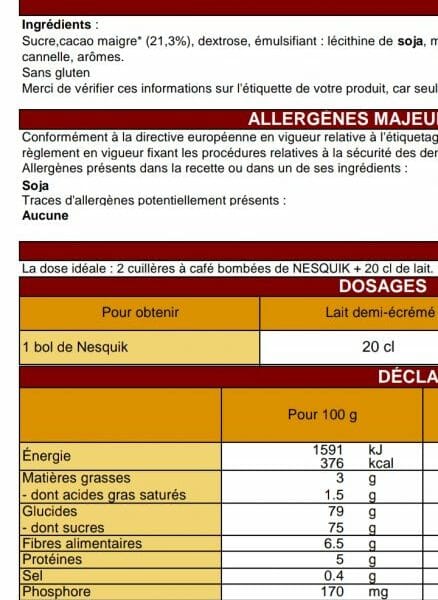 Cliquez pour zoomer ! Cacao maison Thermomix par Jomaze