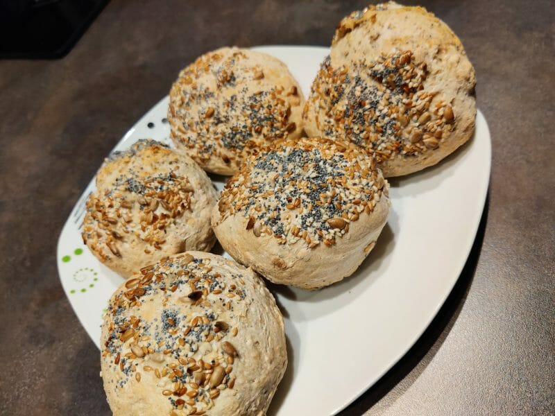 Cliquez pour zoomer ! Petits pains aux céréales Thermomix par paupaumasa