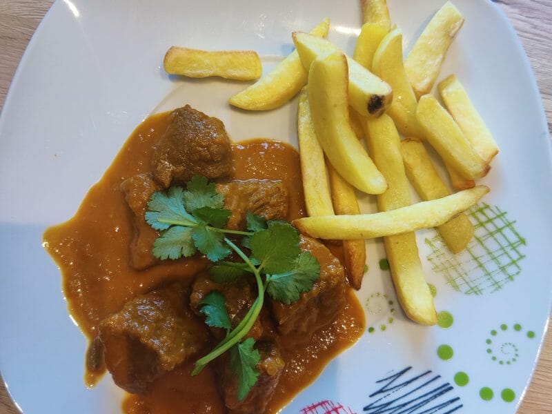 Cliquez pour zoomer ! Curry de boeuf Thermomix par paupaumasa