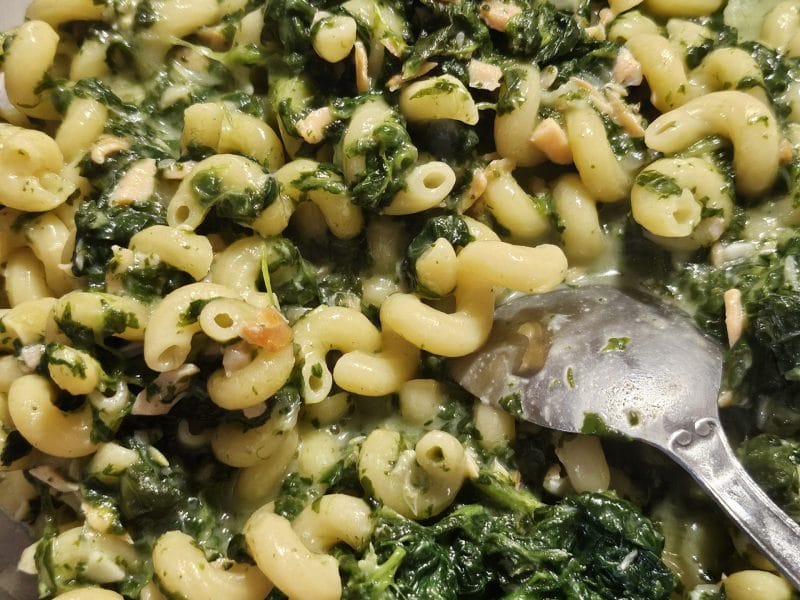 Cliquez pour zoomer ! One pot pasta – épinards et saumon fumé Thermomix par sali91