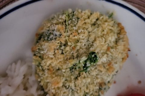 Cliquez pour zoomer ! Escalopes poulet et épinards panées Thermomix par sali91