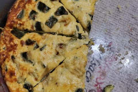 Cliquez pour zoomer ! Tortilla de courgettes Thermomix par sali91