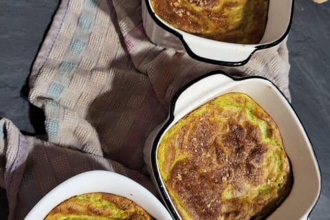 Cliquez pour zoomer ! Soufflé de courgettes au saumon fumé Thermomix par sali91