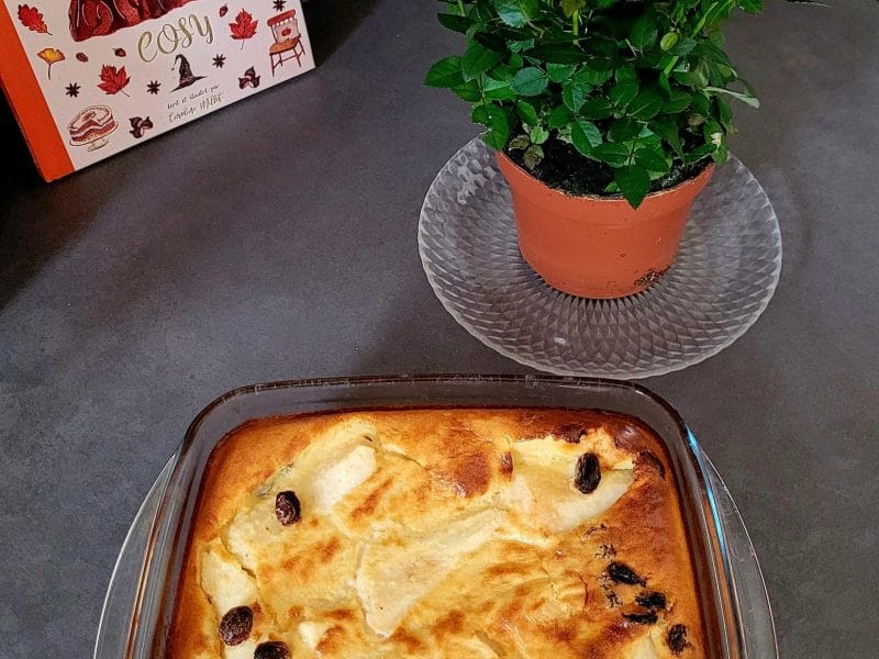 Cliquez pour zoomer ! Clafoutis aux poires et aux raisins secs Thermomix par orelieee