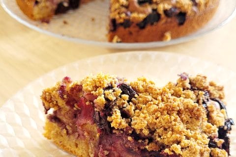 Cliquez pour zoomer ! Crumb cake framboises Thermomix par orelieee