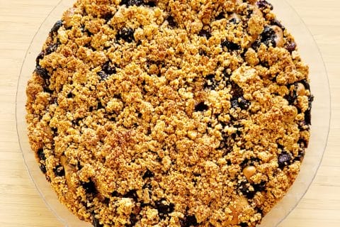 Cliquez pour zoomer ! Crumb cake framboises Thermomix par orelieee