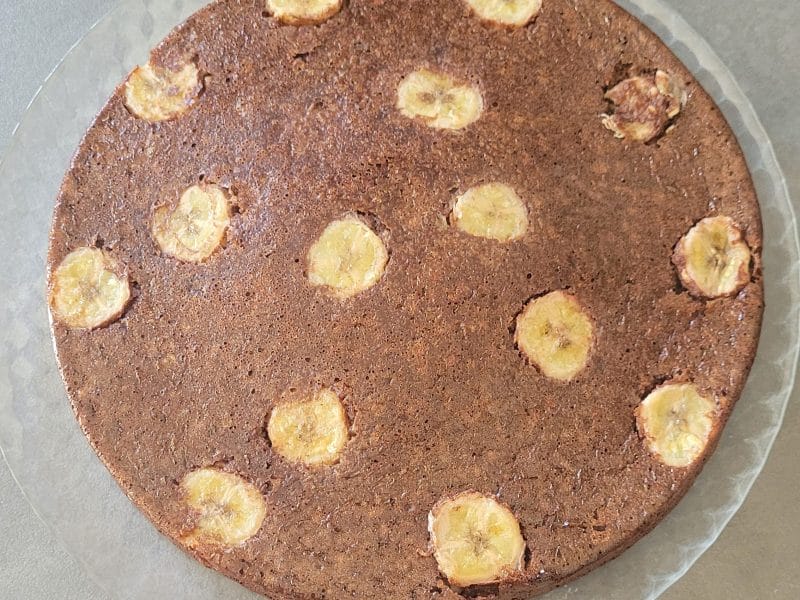 Cliquez pour zoomer ! Gâteau de flocons d’avoine à la banane Thermomix par orelieee
