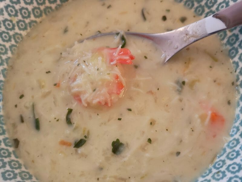 Cliquez pour zoomer ! Soupe thaï crevettes et lait de coco Thermomix par EliseN