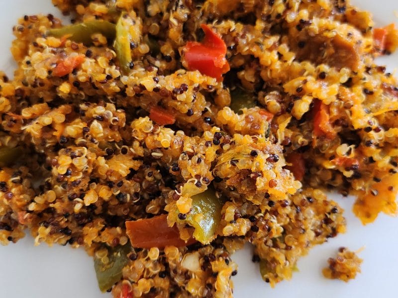 Cliquez pour zoomer ! Quinoa sauce basquaise Thermomix par jessy