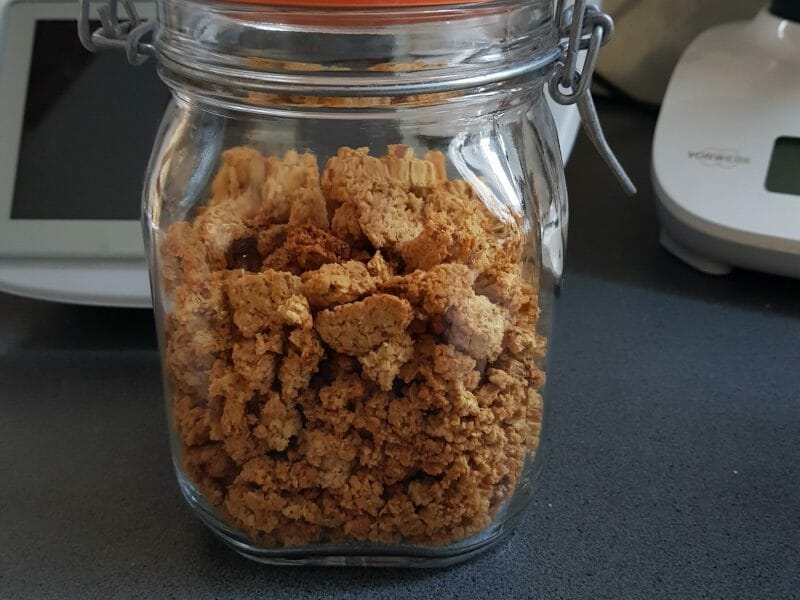 Cliquez pour zoomer ! Granola dattes et banane Thermomix par jessy