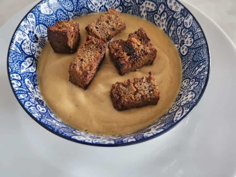 Cliquez pour zoomer ! Velouté d’aubergines grillées Thermomix par jessy