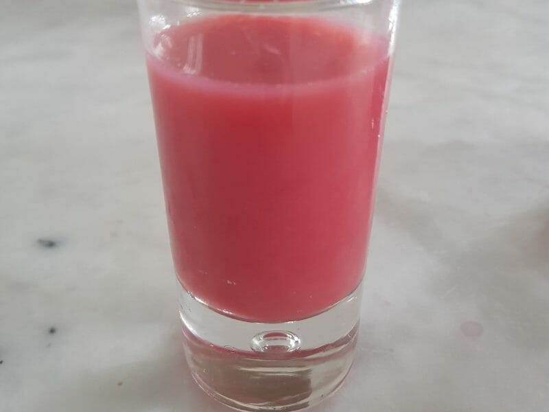Cliquez pour zoomer ! Shot gingembre grenade Thermomix par jessy