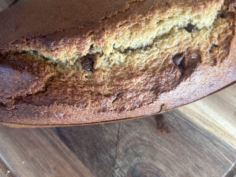 Cliquez pour zoomer ! Cake banane et pépites de chocolat Thermomix par mary_131