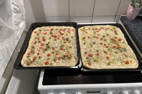 Cliquez pour zoomer ! Focaccia aux oignons Thermomix par adrireq12
