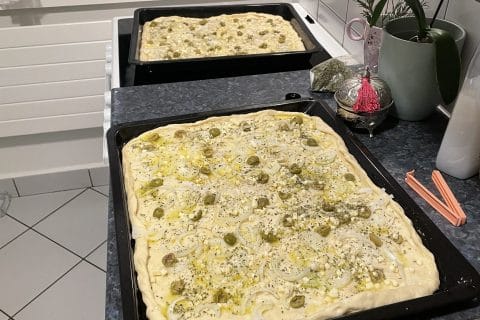 Cliquez pour zoomer ! Focaccia aux oignons Thermomix par adrireq12