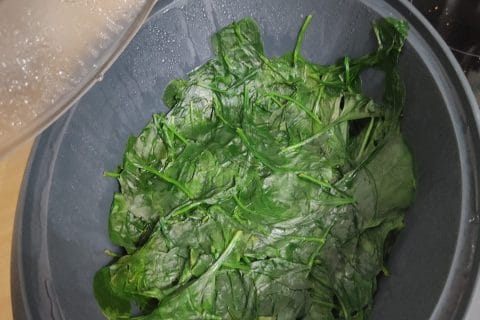 Cliquez pour zoomer ! Épinards frais à la crème Thermomix par calandrea
