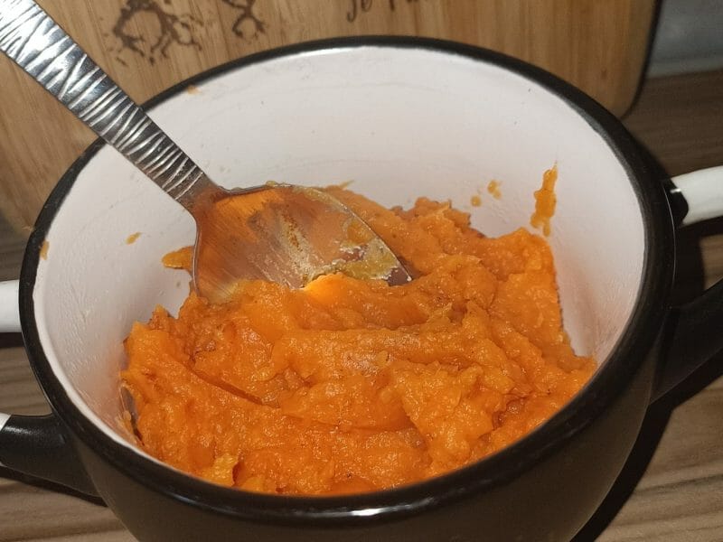 Purée carottes et patates douces au Thermomix Cookomix
