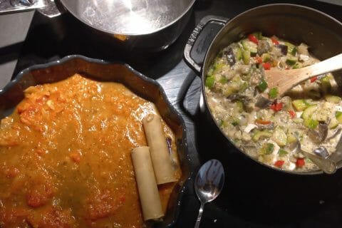 Cliquez pour zoomer ! Cannellonis farcis aux aubergines et courgettes Thermomix par enavantlacuisine