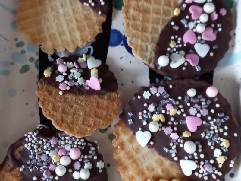 Cliquez pour zoomer ! Cornets de glace Thermomix par enavantlacuisine